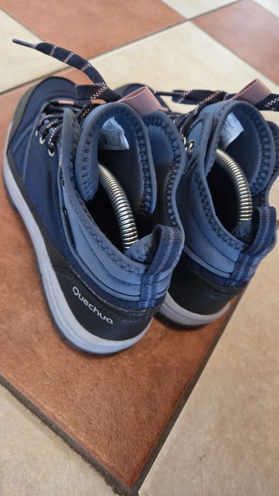 Туристически обувки Quechua NH150 Mid WP Blue  38