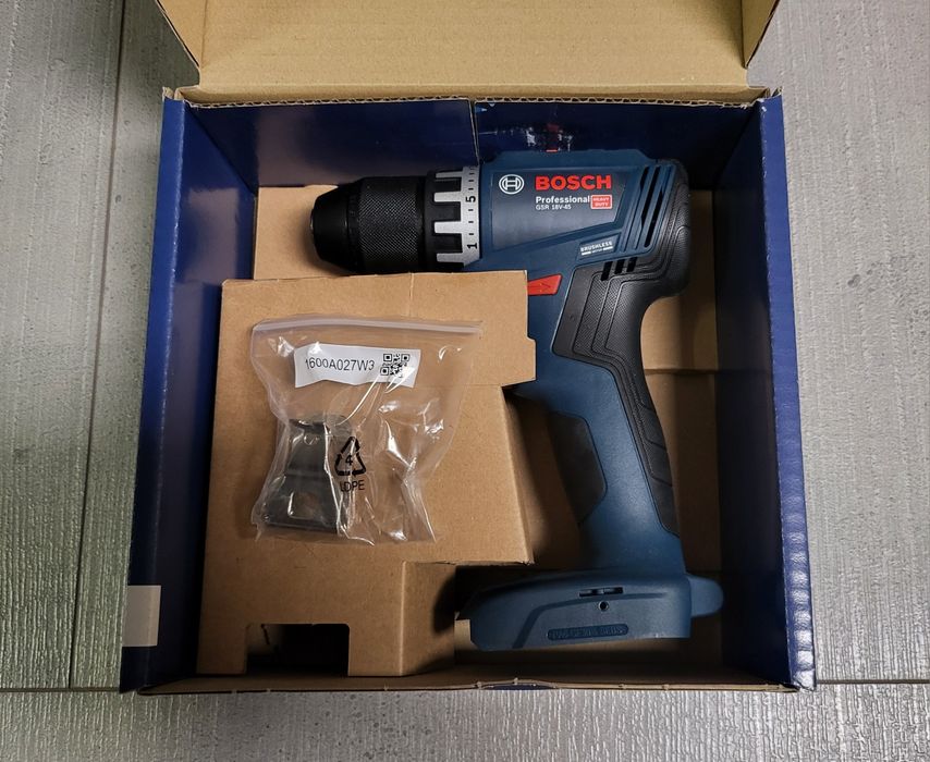 Нов винтоверт БОШ GSR 18V-45 безчетков