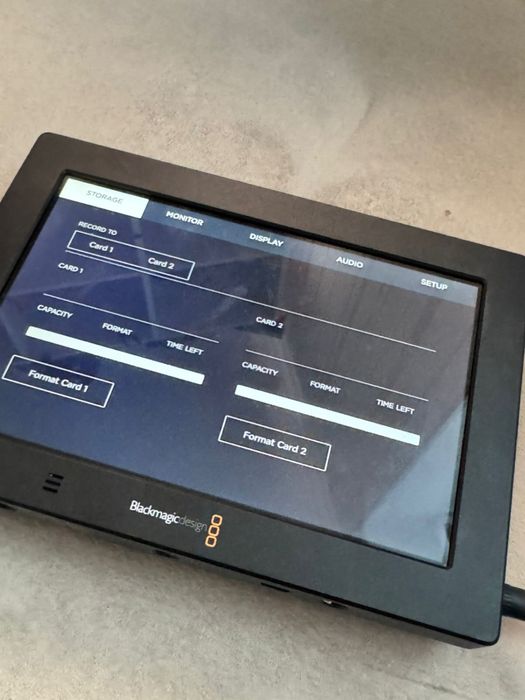 Монитор Blackmagic Design Design Video Assist 5" 3G черный