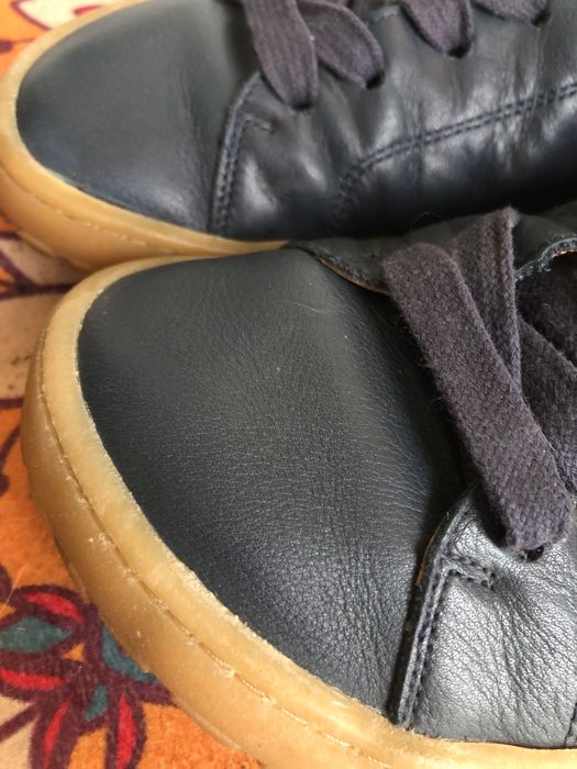 Froddo тъмно сини кожени кецове 42