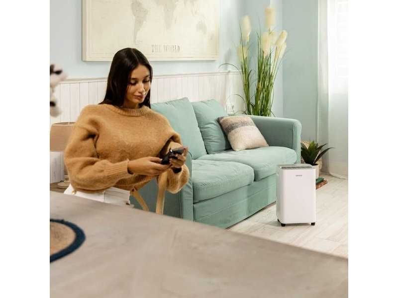 Влагоуловител Cecotec BigDry 8000 Expert Connected, 16L/ден, Бял