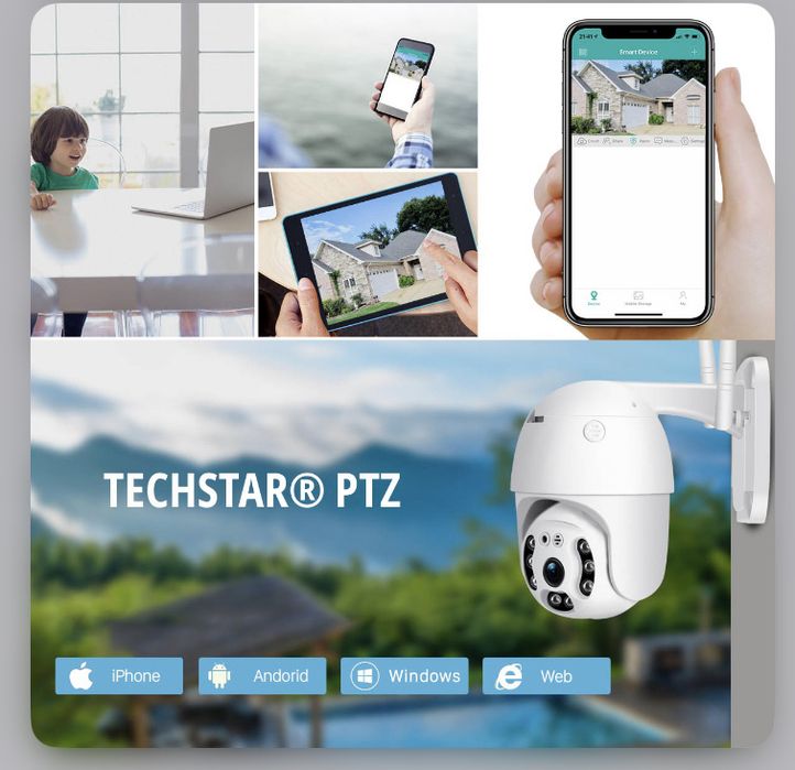 Camera de supraveghere rotativa 1080p - Promotie