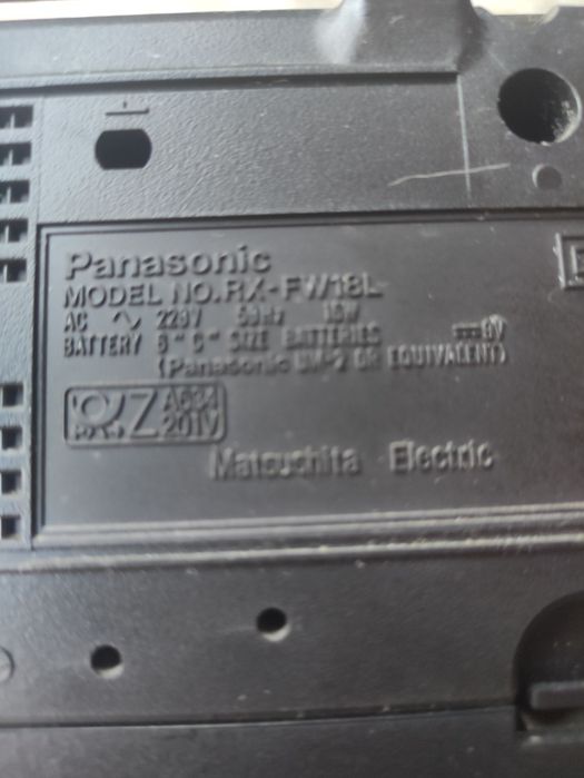Panasonic  RX-FW18L