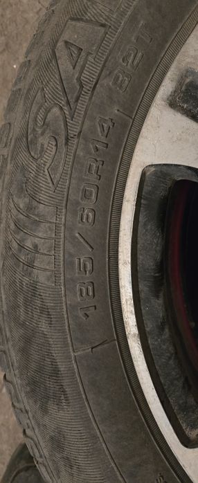 Титановый диск летний резина