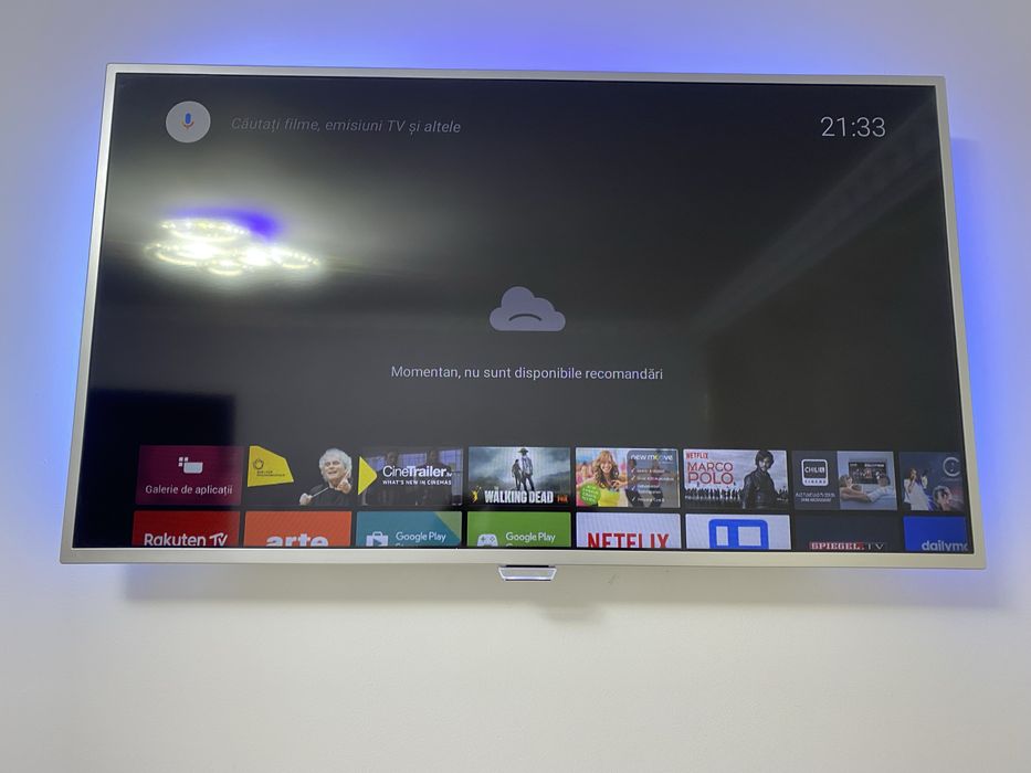 Tv smart philips ambilight