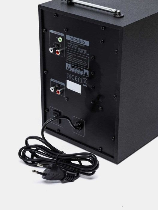 Колонки Microlab M-700BT 46Вт 2.1 (RMS) — Сабвуфер для Дачи и Квартиры