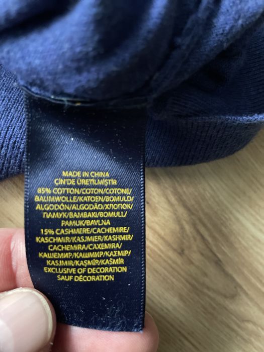 Polo Ralph Lauren / мъжка кашмирена блуза/фланела L