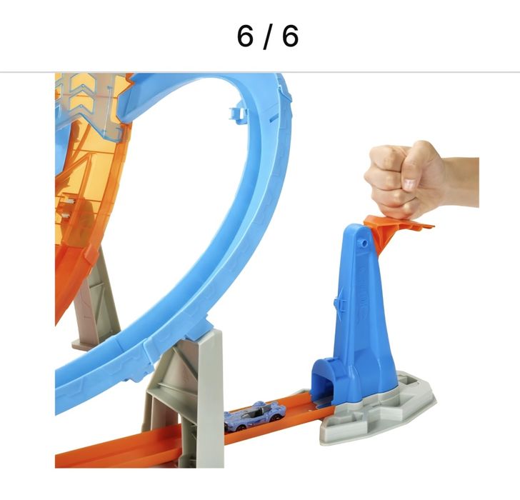 Pista Hot Wheels utilizata dar functionala
