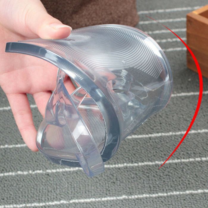 Slapi roz transparenti dama. Size 35. Noi ambalati!