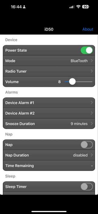 Mini ipod dock ihome iD50 sunet hifi iphone app bluetooth,radio