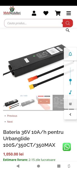 Baterie trotinete biciclete10A noi