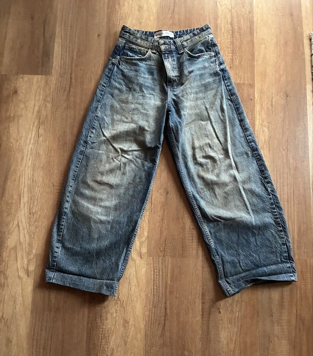 Bershka широки дънки