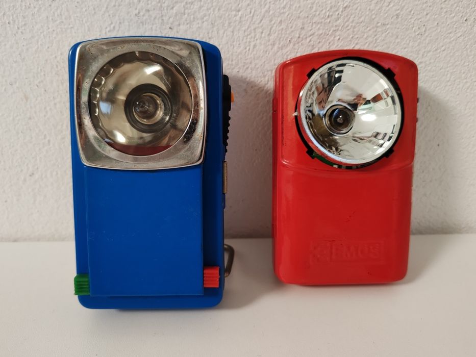 Set 2 lanterne de buzunar metalice retro