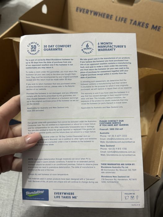 Австралийские ботинки Blundstone