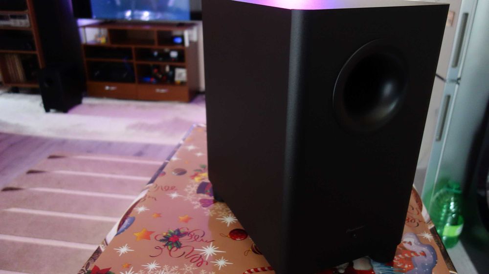 Subwoofer Activ Pioneer S-21W, 100W RMS, Negru.