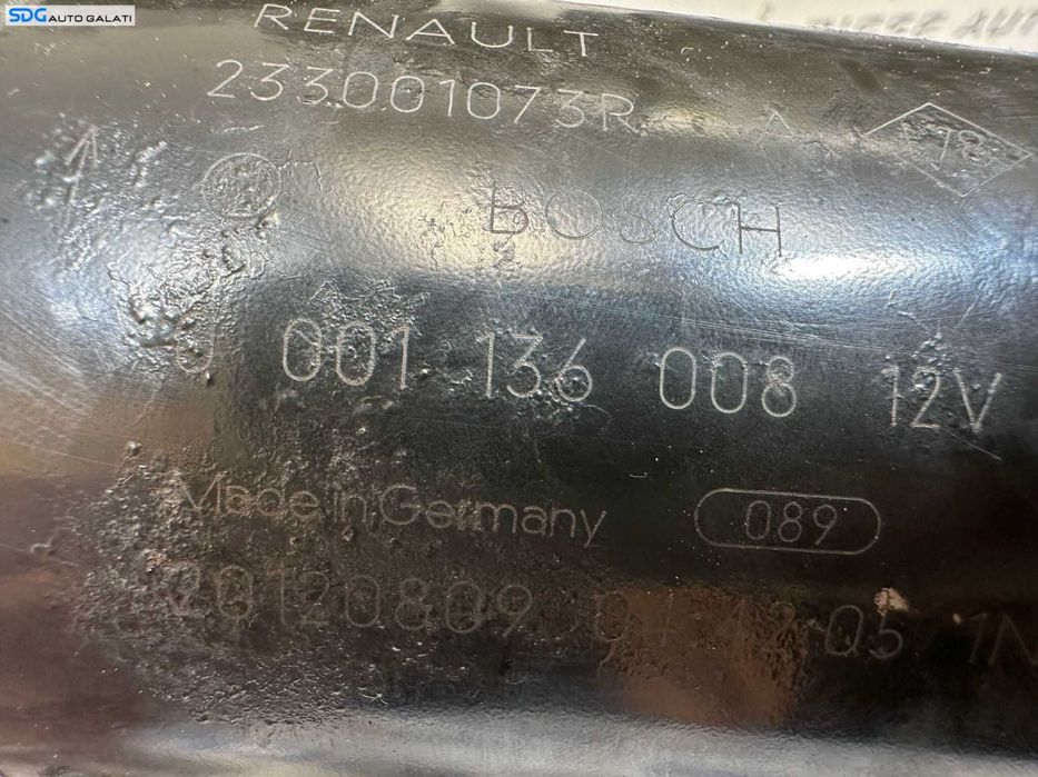 Electromotor Cutie Viteze Manuala 6 Trepte cu 12 Dinti Renault Scenic 4 1.5 DCI 2016 - 2020 Cod 233001073R 0001136008 [X3143]