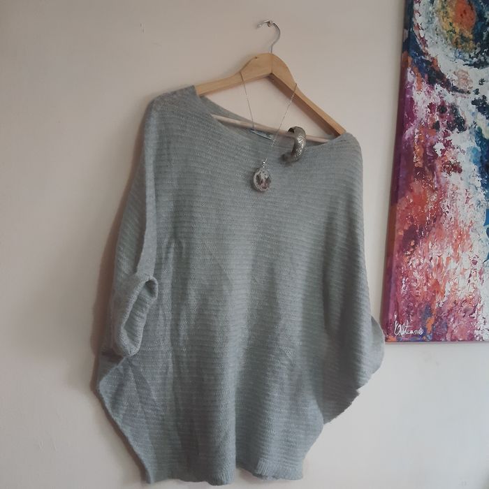 Poncho mohair mărime universală damă