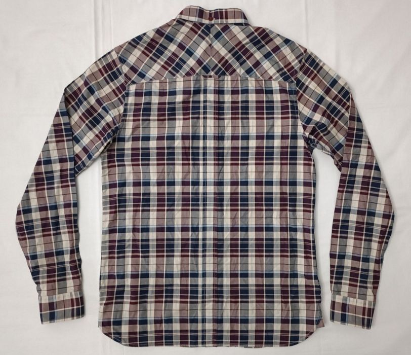 Fred Perry оригинална риза S Фред Пери памучна с дълъг ръкав