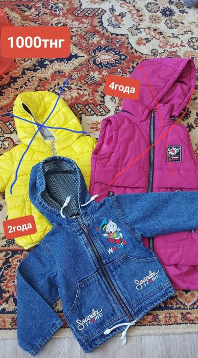 Куртки на девочку