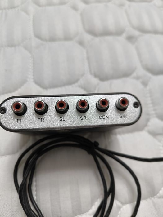 Аудио-декодер SPDIF to RCA 5.1