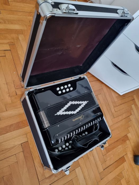 Acordeon cu butoane