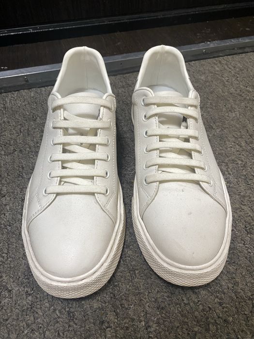 Кожанные кроссовки