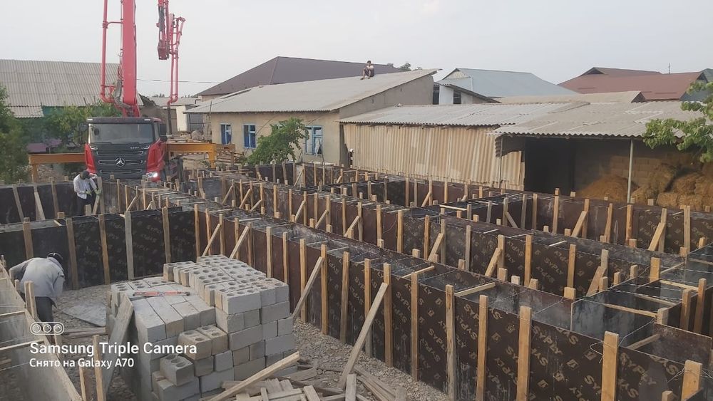 Фундамент құямыз.