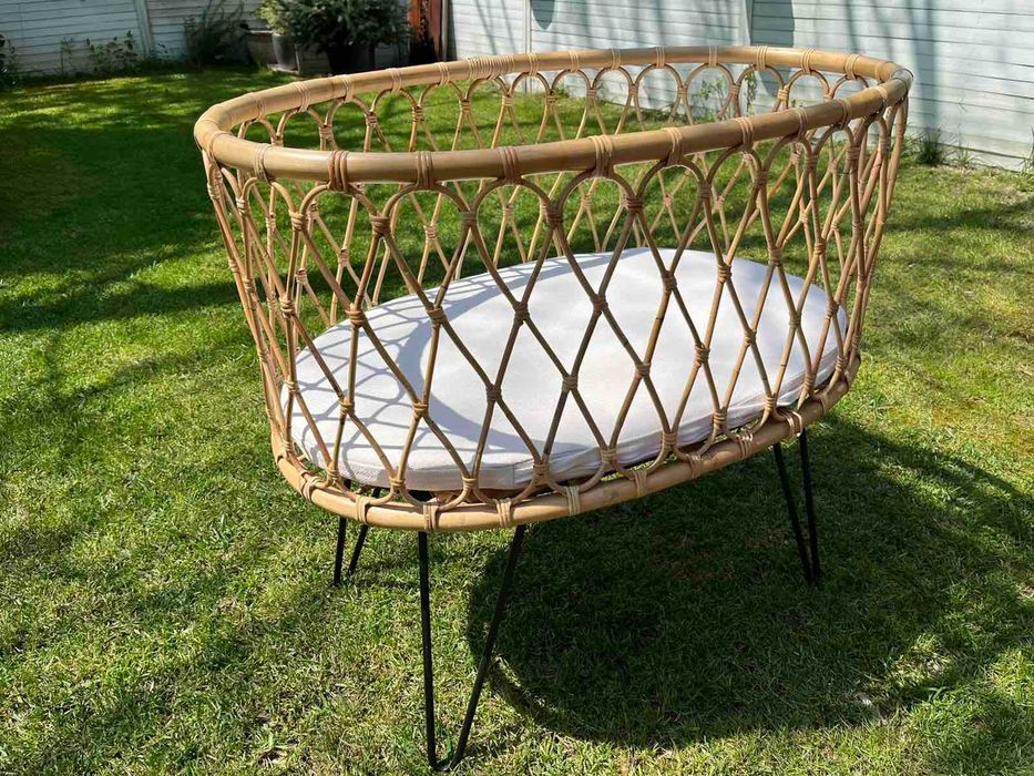 Бебешко кошче - бамбук + матрак. Размери 90/55