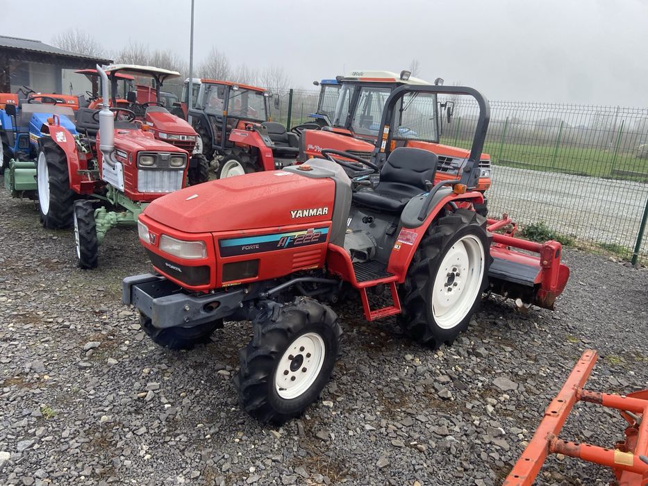 Tractor japonez Yanmar AF222, 4x4, 22cp + freza