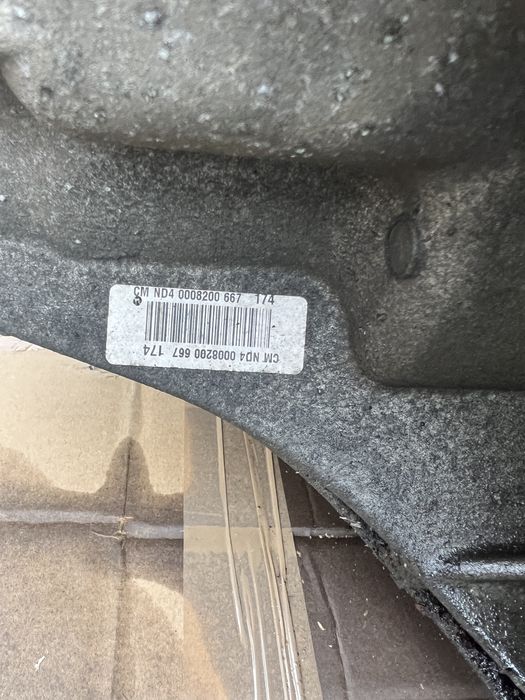Cutie de viteze Renault/Nissan Qashqai 1.9 DCICM ND4 0008200667174