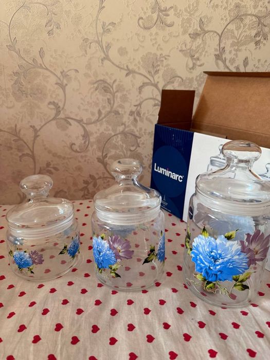 Стеклянные баночки