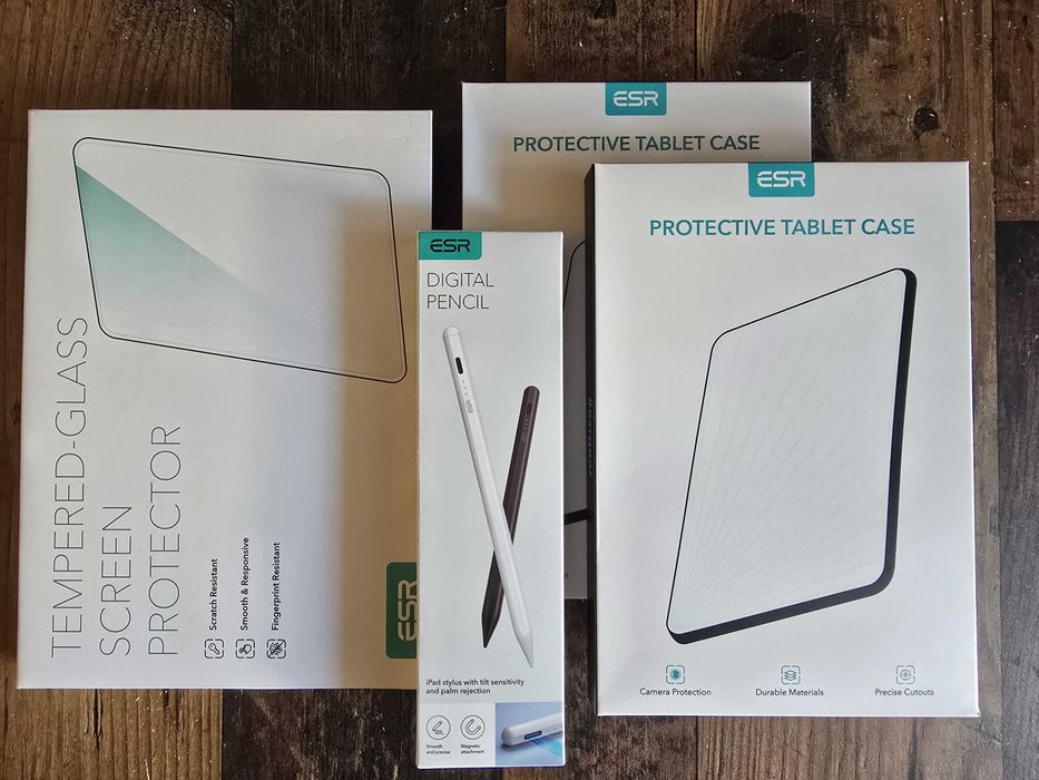 стъклен протектор ESR за iPad Mini 6th gen и  iPad Mini 7th A17 Pro