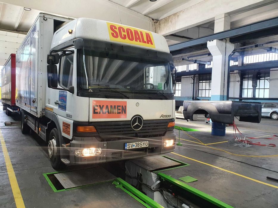 Camioane mercedes atego 1218 1226 1528 To Lift agreate scoala de sofer