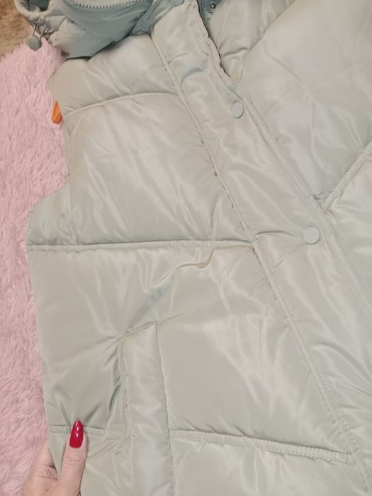 Жилетка теплая, удлиненная