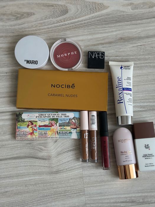 Make up by Mario nars Руж, сенки, крем, бронзер