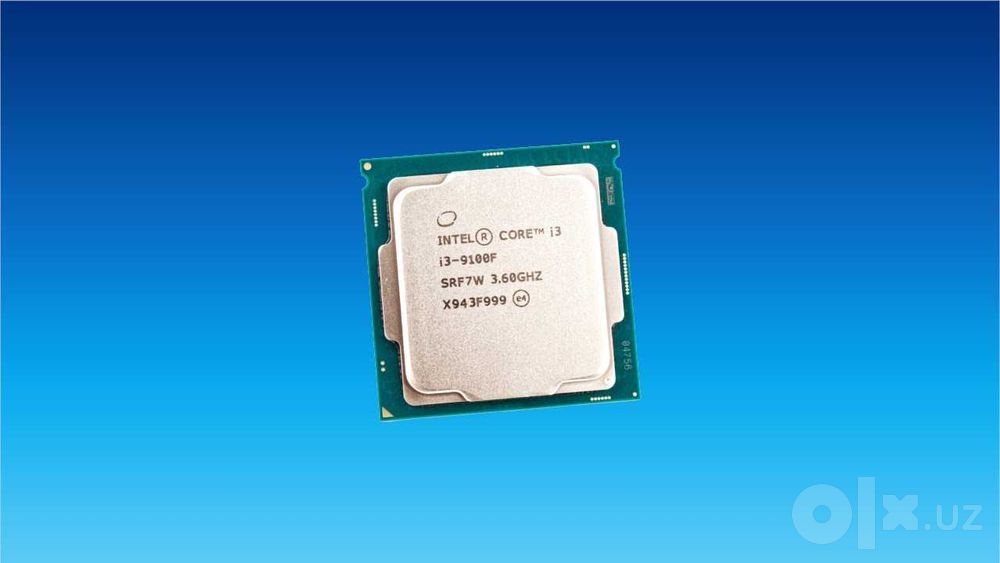 CPU Core i3-9100 o`zi intel tozza protsessor