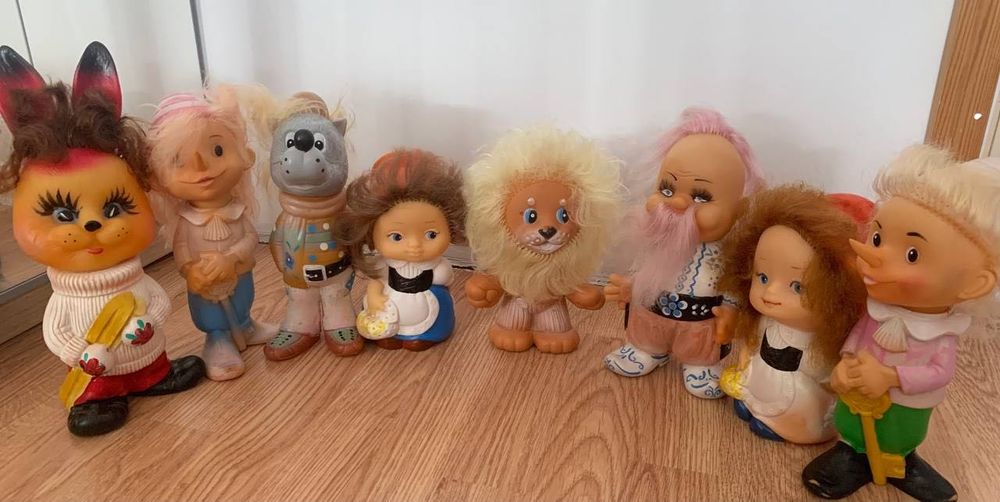Гумени играчки от соца