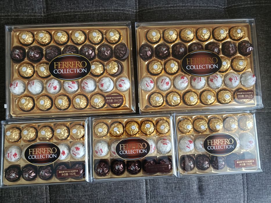 Конфеты шоколад Ferrero rocher, Lindt, Ritter Sport