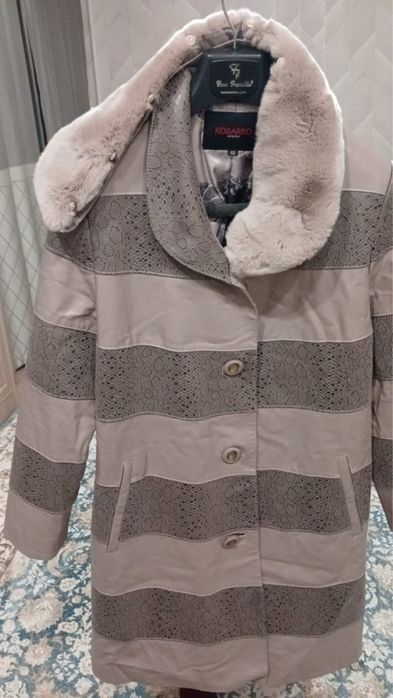 Натуральная кожа! Плащ в отличном состоянии!