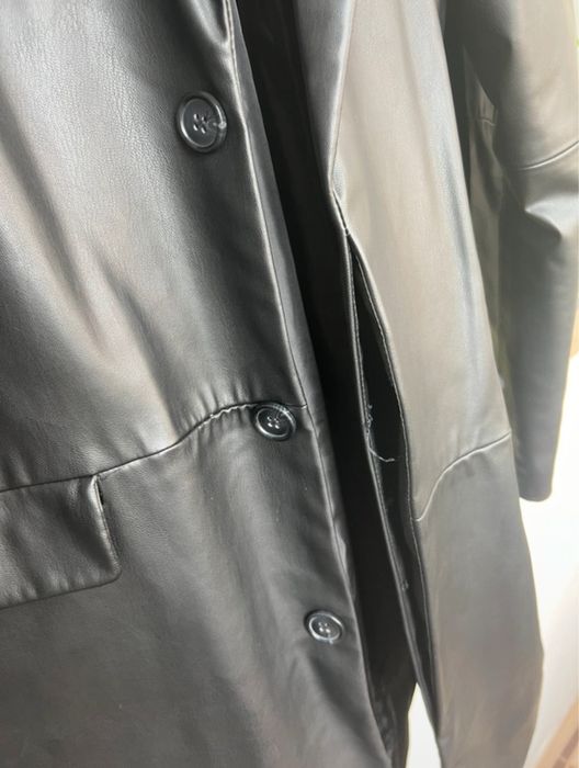 Trench/Palton piele eco marimea M