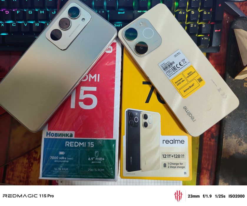Redmi 15/256—Realme Note 70