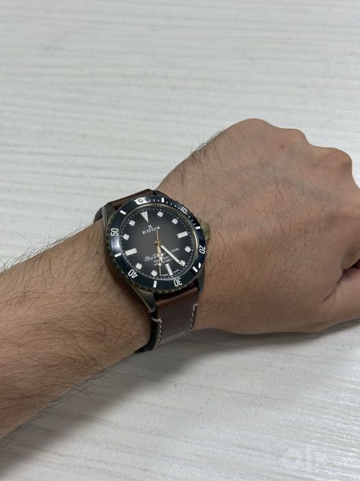 Швейцария Edox 80115 BRZN обмен samsung, iphone