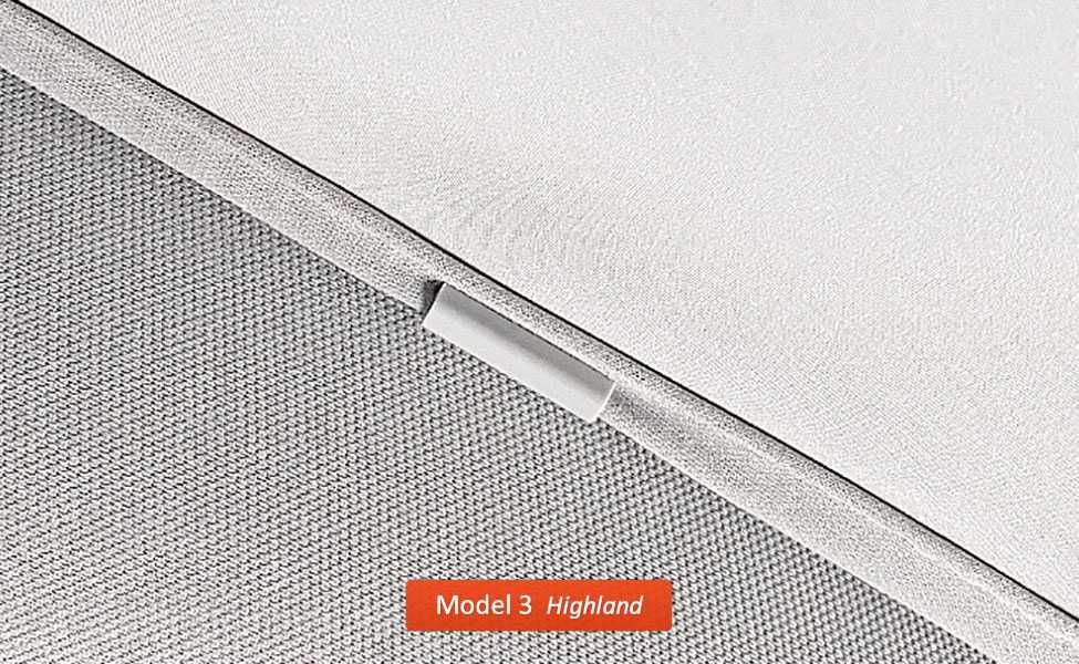 Parasolare plafon protectie UV - Tesla Model 3 / Y