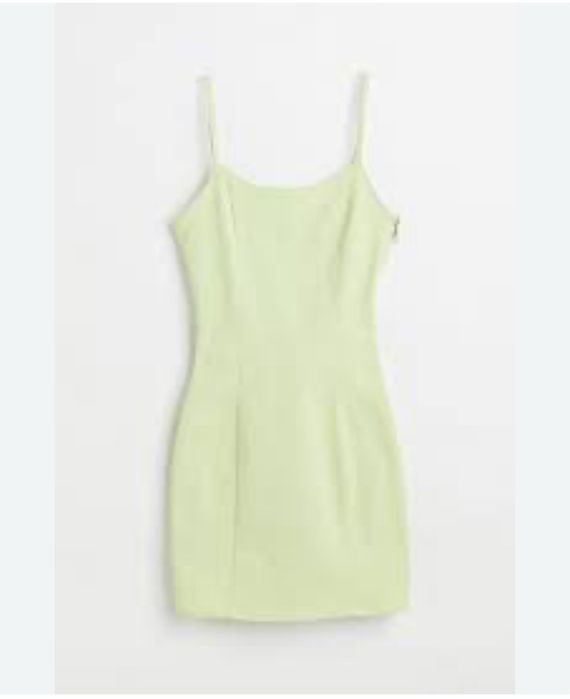 Зелена дънкова рокля H&M