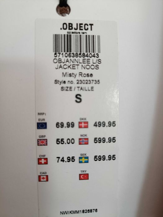 Vând trenci nou Object