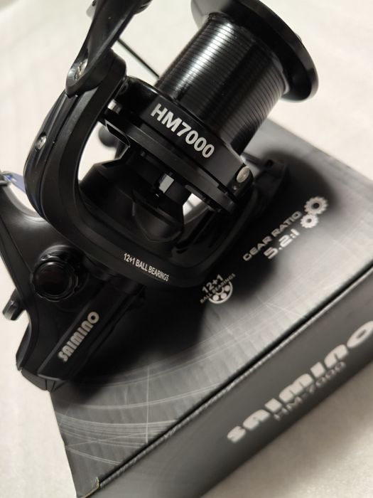 Mulineta SAIMINO HM7000 cu tambur LongCast 12+1 Rulmenți NEW 2025