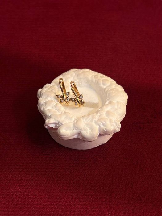 Золотые серьги/BariBarShop/0•0•12