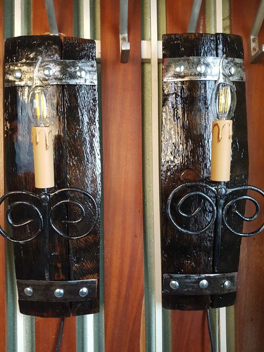 Lămpi rustice handmade