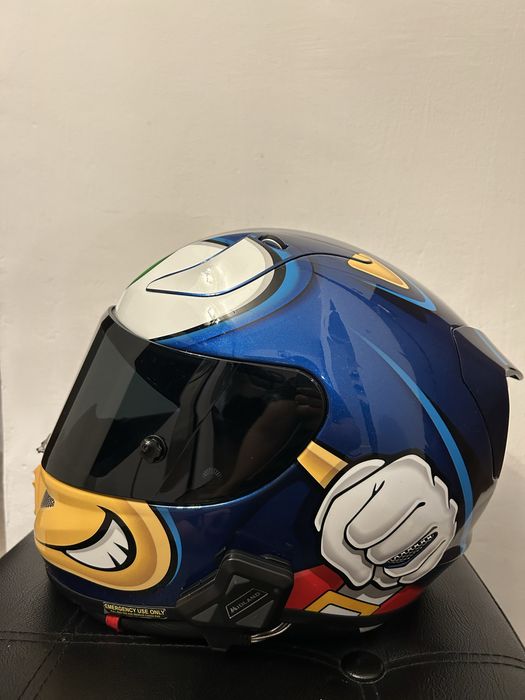 Casca moto HJC RPHA 11 Sonic edition + intercom