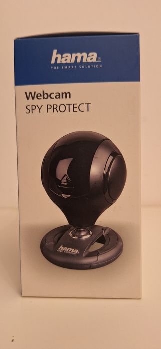 Camera web Hama Spy Protect 53950, USB, negru, produs sigilat